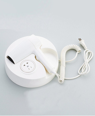 歐比特新款圓形壁掛酒店電吹風(fēng)：OBT-2113